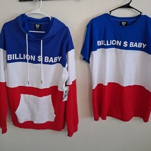 Billion Dollar Baby Tee And Hoodie NWT